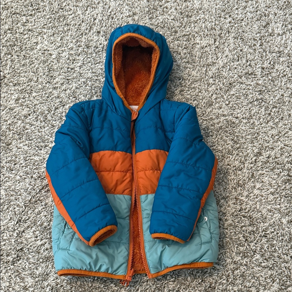 Cat & Jack Blue and Orange Kids Jacket
